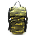 Prada Tessuter Cars Backpack Nylon Nero Giallo