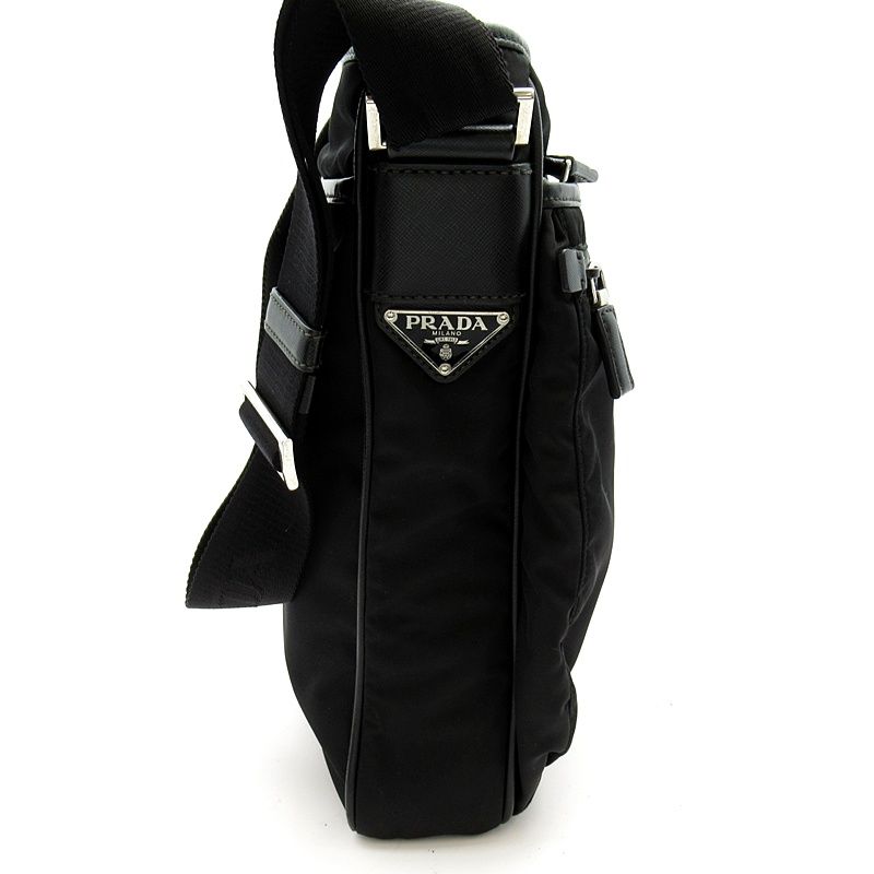Prada Shoulder Bag Nylon Black — view 5