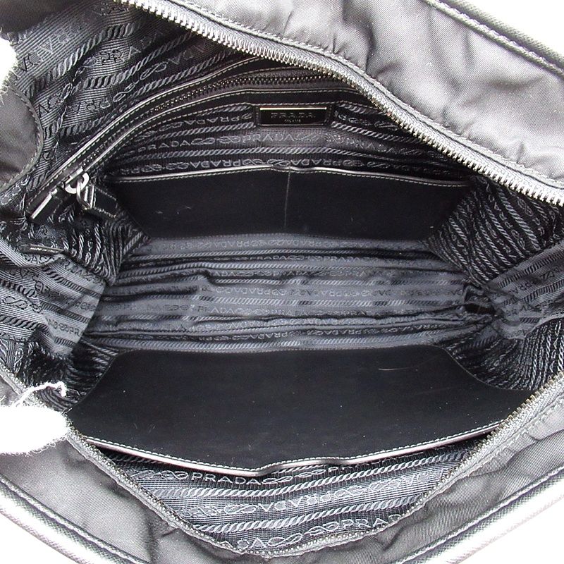 Prada Shoulder Bag Nylon Black — view 7