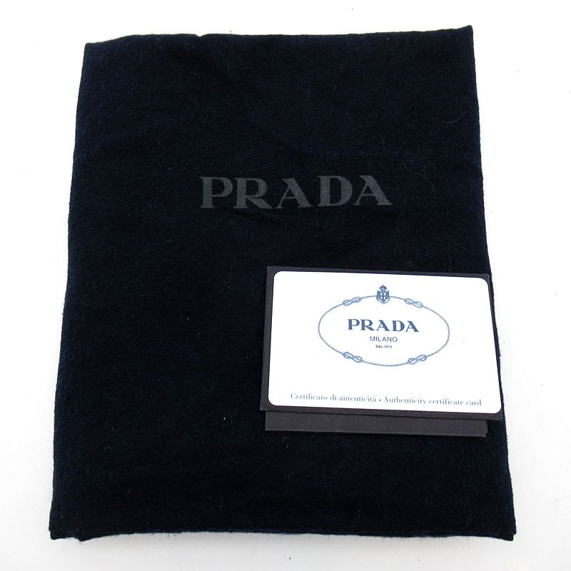 Prada Shoulder Bag Nylon Black — view 8