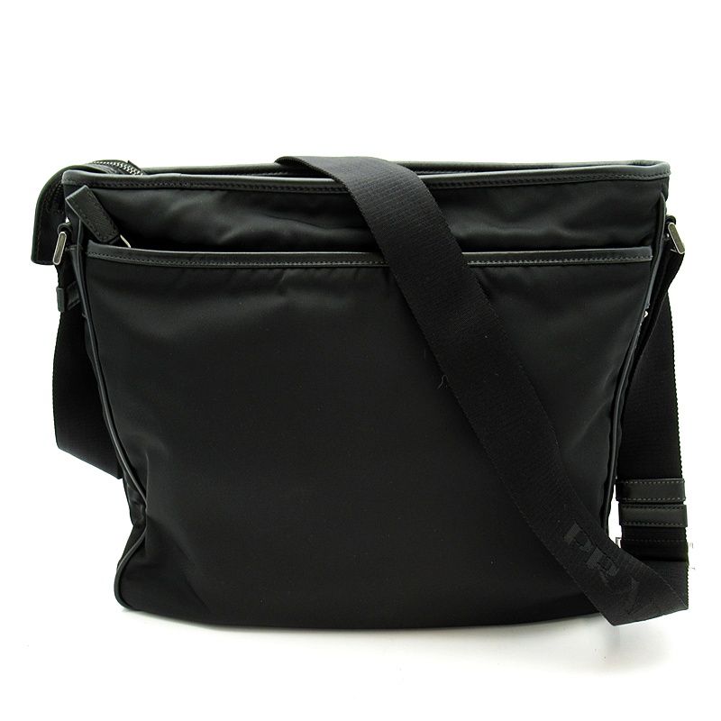 Prada Shoulder Bag Nylon Black — view 4