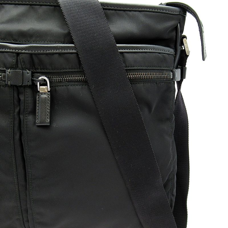 Prada Shoulder Bag Nylon Black — view 2