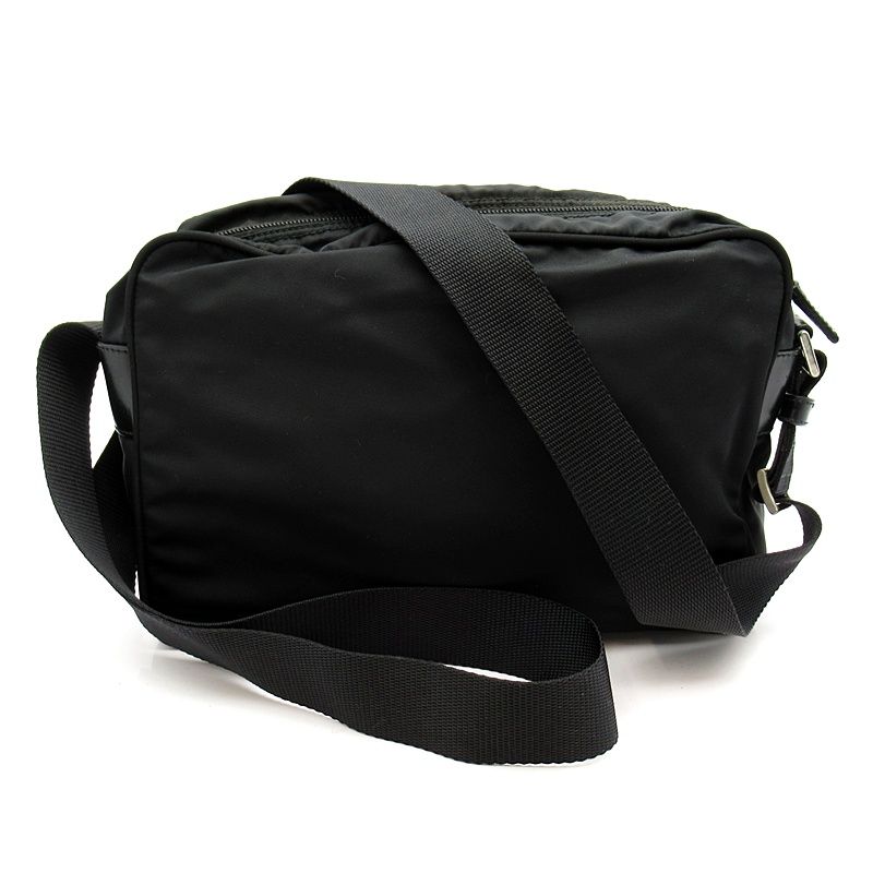 Prada Shoulder Bag Nylon Black — view 4