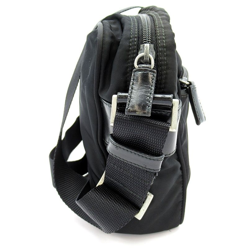 Prada Shoulder Bag Nylon Black — view 5