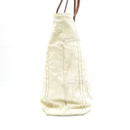 Prada Small Linen Blend Tote Beige — view 5