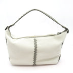 Bottega Veneta Hobo Shoulder Bag Leather White — view 4