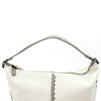 Bottega Veneta Hobo Shoulder Bag Leather White — view 2