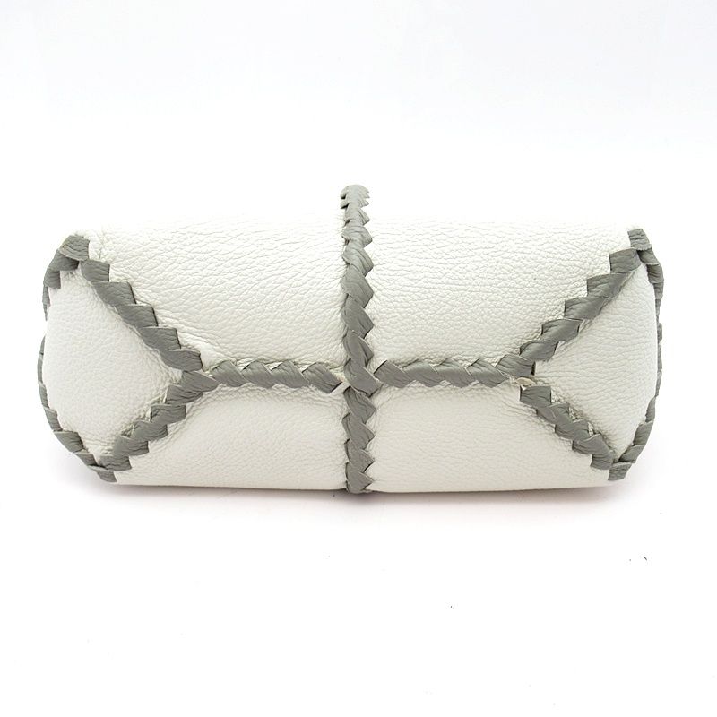 Bottega Veneta Hobo Shoulder Bag Leather White — view 6