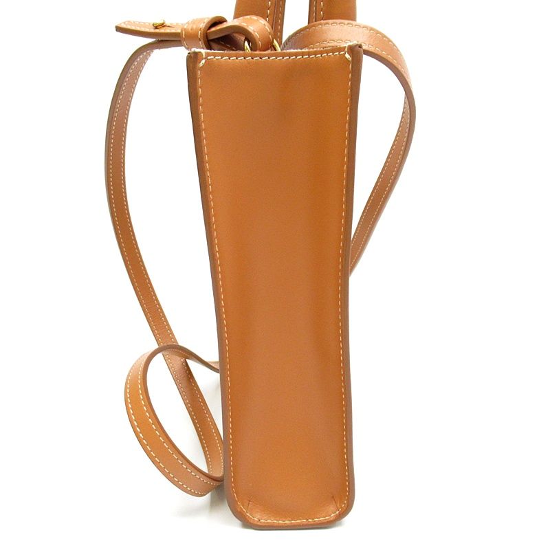 Celine Mini Vertical Cover Canvas Calf Handbag Beige — view 5