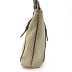 Celine Tote Canvas Leather Beige — view 5