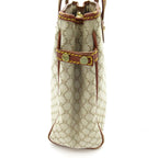 Celine Handbag Canvas Leather Beige — view 3