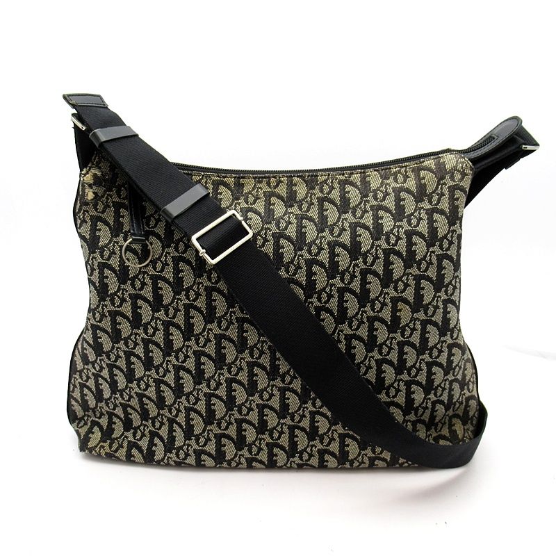 Dior Trotter Messenger Bag Canvas Navy