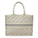 Dior Oblique Book Tote Canvas Gray Beauty — view 4