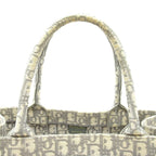 Dior Oblique Book Tote Canvas Gray Beauty — view 2