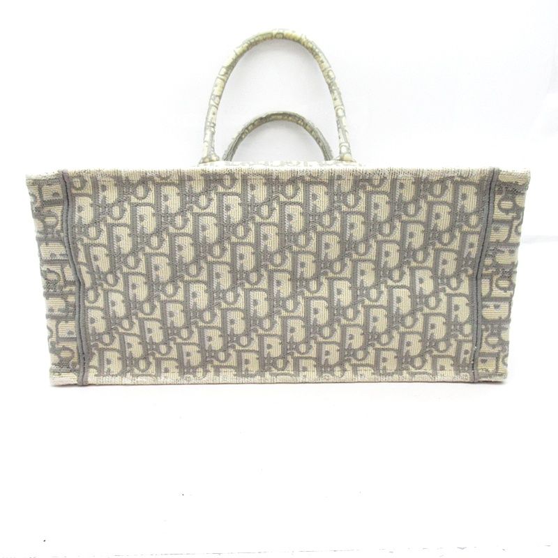 Dior Oblique Book Tote Canvas Gray Beauty — view 6