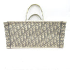 Dior Oblique Book Tote Canvas Gray Beauty — view 6