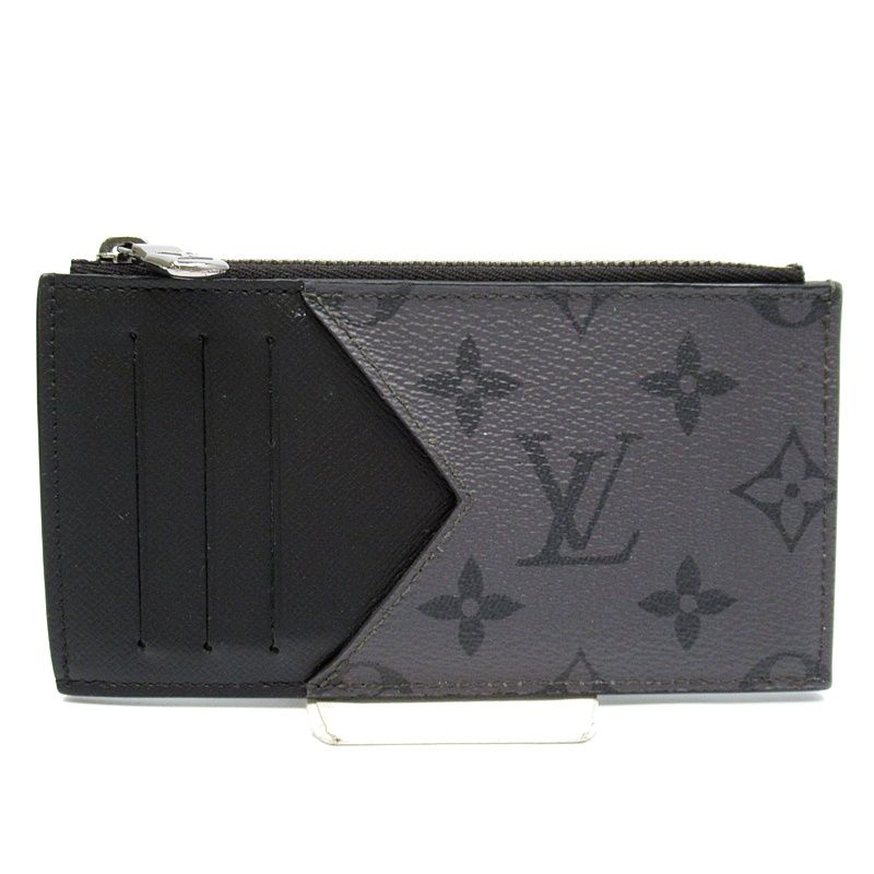 Louis Vuitton Coin Card Holder Eclipse Taigarama Noir