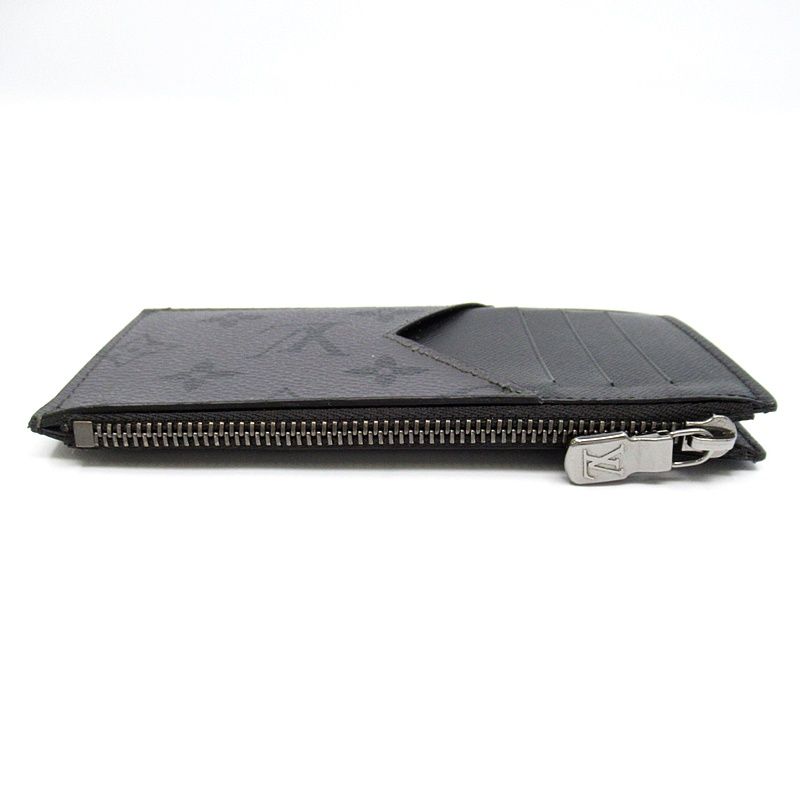 Louis Vuitton Coin Card Holder Eclipse Taigarama Noir — view 3