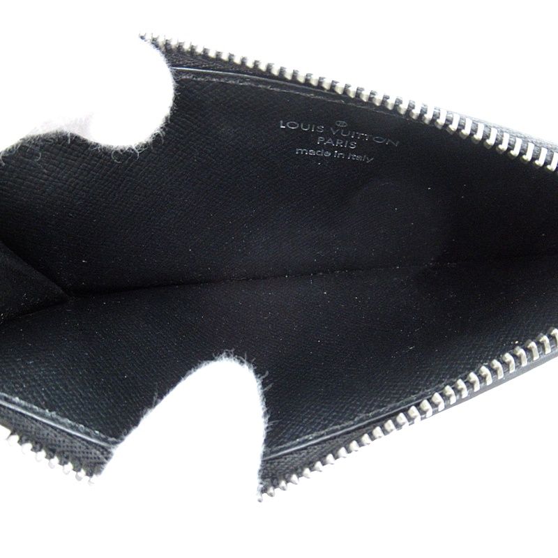 Louis Vuitton Coin Card Holder Eclipse Taigarama Noir — view 5