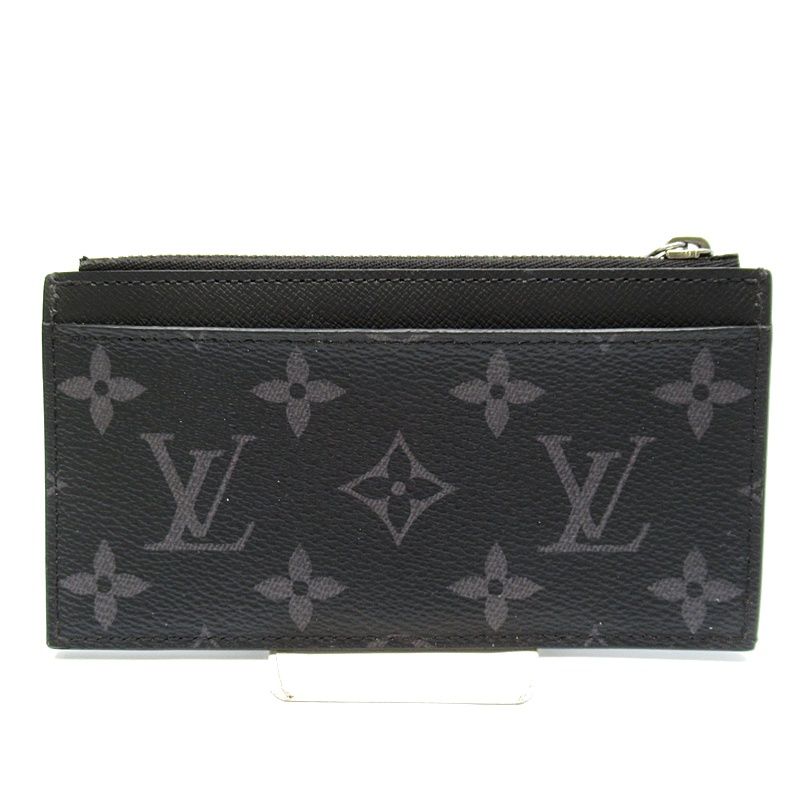 Louis Vuitton Coin Card Holder Eclipse Taigarama Noir — view 2
