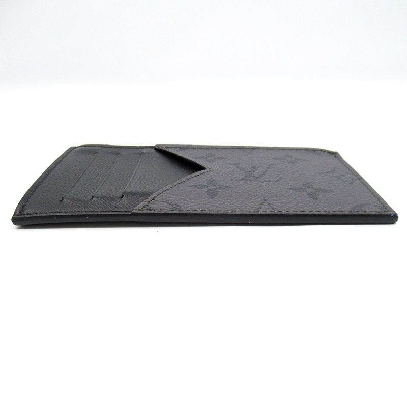 Louis Vuitton Coin Card Holder Eclipse Taigarama Noir — view 4