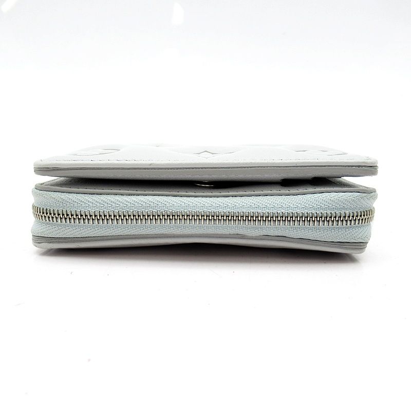Louis Vuitton Portefeuille le Monogram Embossed Gray Wallet — view 4