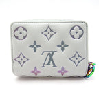Louis Vuitton Portefeuille le Monogram Embossed Gray Wallet — view 2