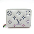 Louis Vuitton Portefeuille le Monogram Embossed Gray Wallet