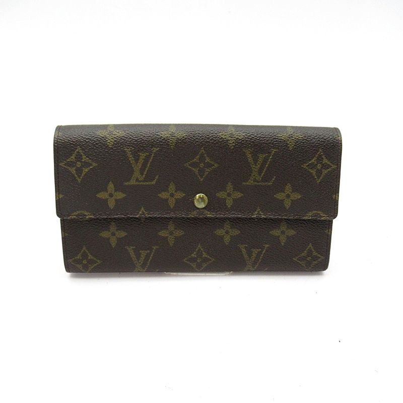 Louis Vuitton Portefeuille Sarah Monogram Brown Wallet