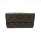 Louis Vuitton Portefeuille Sarah Monogram Brown Wallet