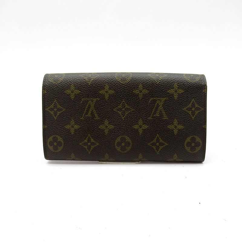 Louis Vuitton Portefeuille Sarah Monogram Brown Wallet — view 2