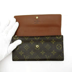 Louis Vuitton Portefeuille Sarah Monogram Brown Wallet — view 6
