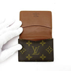 Louis Vuitton Business Card Holder Monogram Brown — view 6
