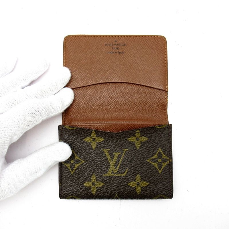 Louis Vuitton Business Card Holder Monogram Brown — view 6