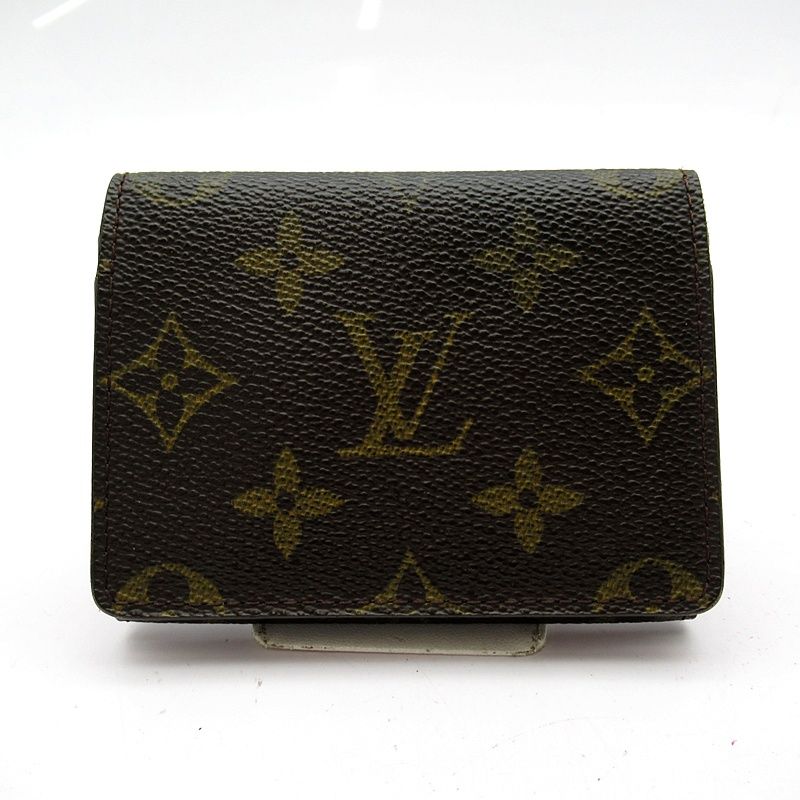 Louis Vuitton Business Card Holder Monogram Brown