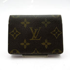 Louis Vuitton Business Card Holder Monogram Brown