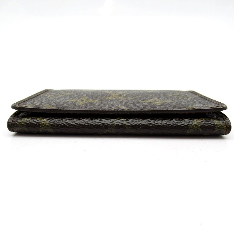 Louis Vuitton Business Card Holder Monogram Brown — view 3