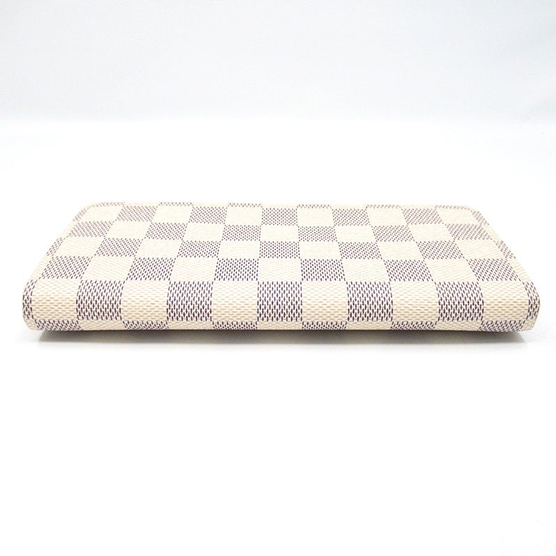 Louis Vuitton Portefeuille Sarah Damier Azur White Wallet — view 4