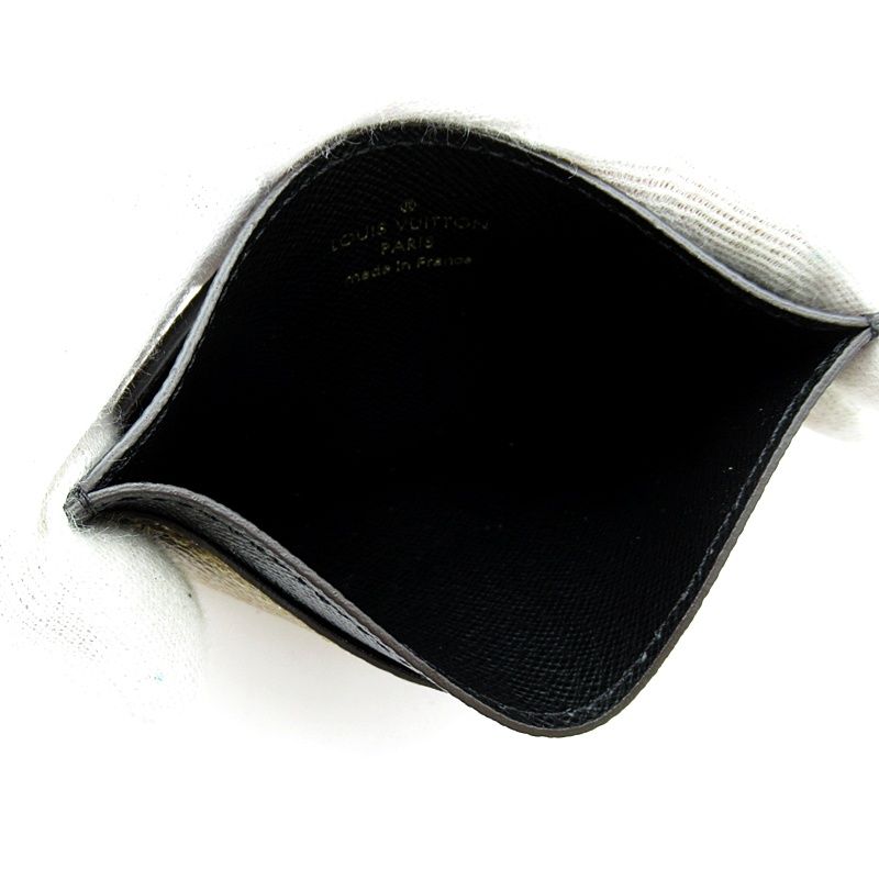 Louis Vuitton Card Holder LV Side Up Monogram Giant Reverse Brown — view 5