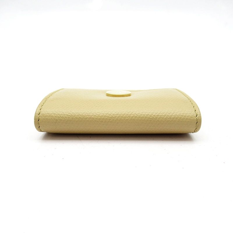 Chanel Coco Button Coin Case Calf Beige — view 4