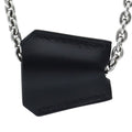 Hermes Necklace Metal Leather Buffalo Horn