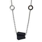 Hermes Necklace Metal Leather Buffalo Horn — view 2