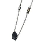 Hermes Necklace Metal Leather Buffalo Horn — view 3