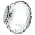 Rolex GMT Master 2 SS Watch Black Polished — view 3