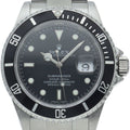 Rolex Submarinade Date Roulette Box SS Watch Black Polished