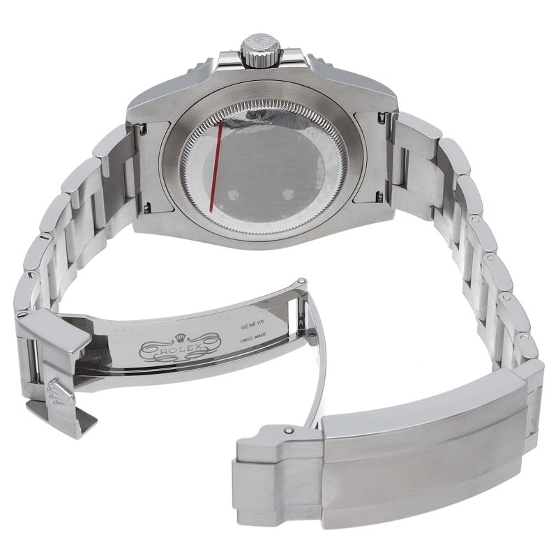 Rolex Submariner Watch Mirror Buckle Box SS Black Polished — view 5