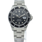 Rolex Submariner Date Tritium Box SS Watch Black Polished Beauty — view 2