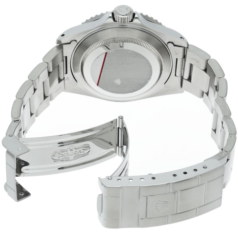 Rolex Submariner Date Tritium Box SS Watch Black Polished Beauty — view 5