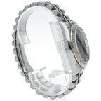 Rolex Datejust 36 Watch Computer Dial Box 18k White Gold SS — view 4