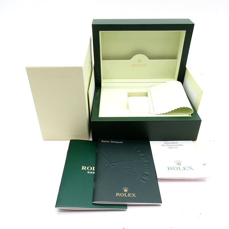 Rolex Datejust 36 Watch Computer Dial Box 18k White Gold SS — view 6